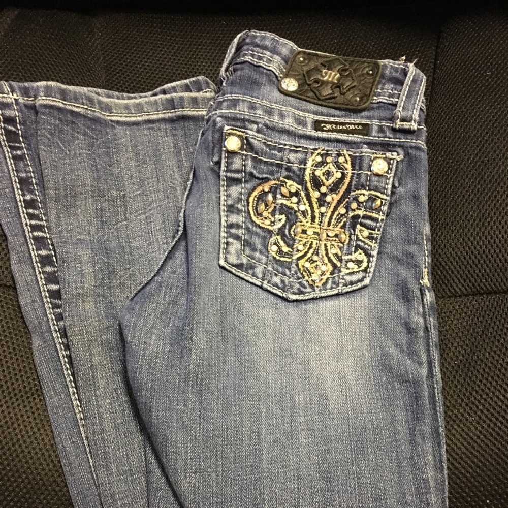 Girls size 12 miss me jeans